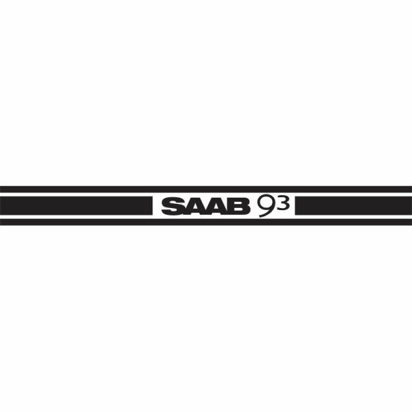 SAAB 9-3 Retro Side Decals