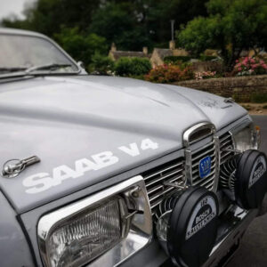 SAAB V4 Sport & rally bonnet Decal