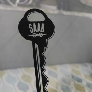 Saab Classic Key Window Sticker
