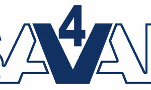 SAAB V4 Outline Sticker/Decal x2