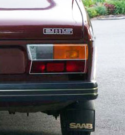 SAAB 99 EMS Boot Decal